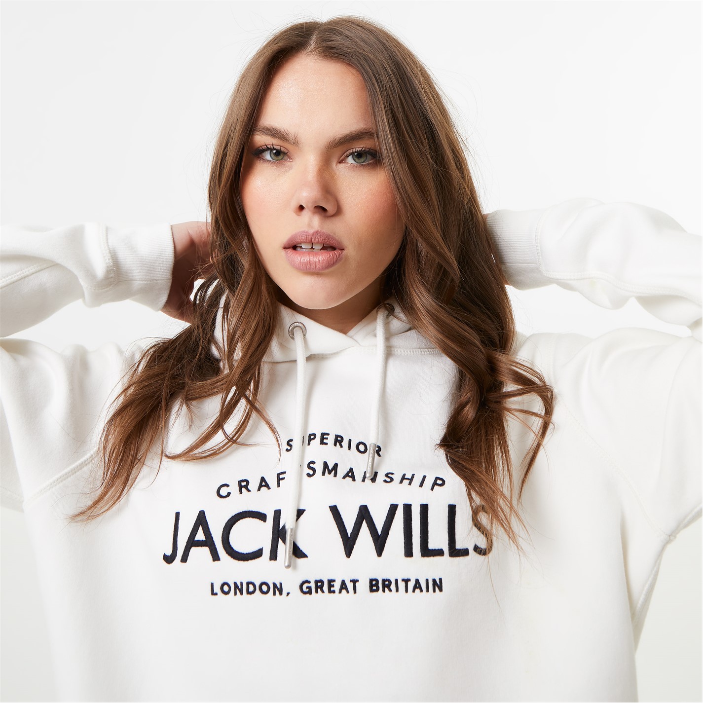 Jack Wills Hunston Graphic Logo Hoodie - 3