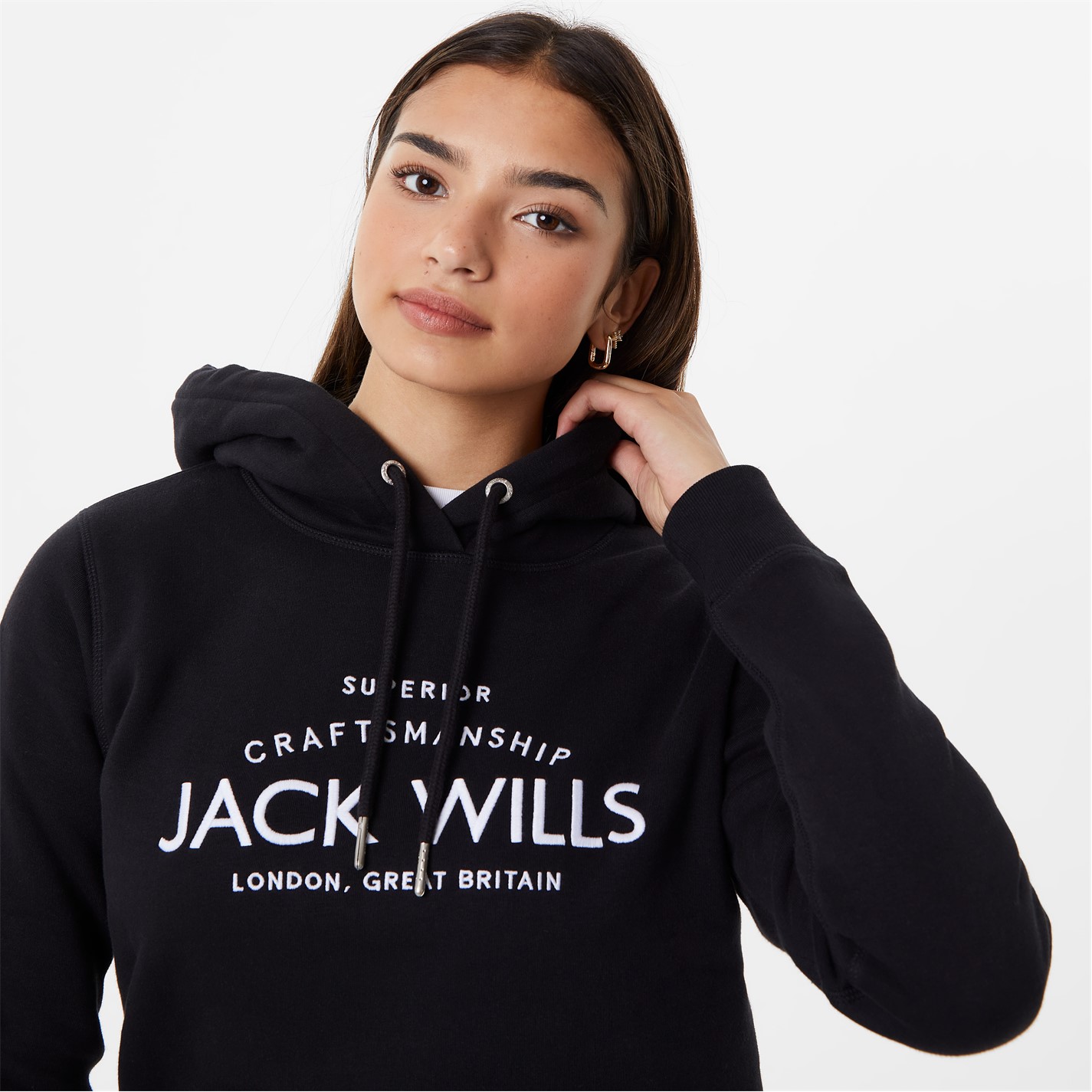 Jack Wills Hunston Graphic Logo Hoodie - 3