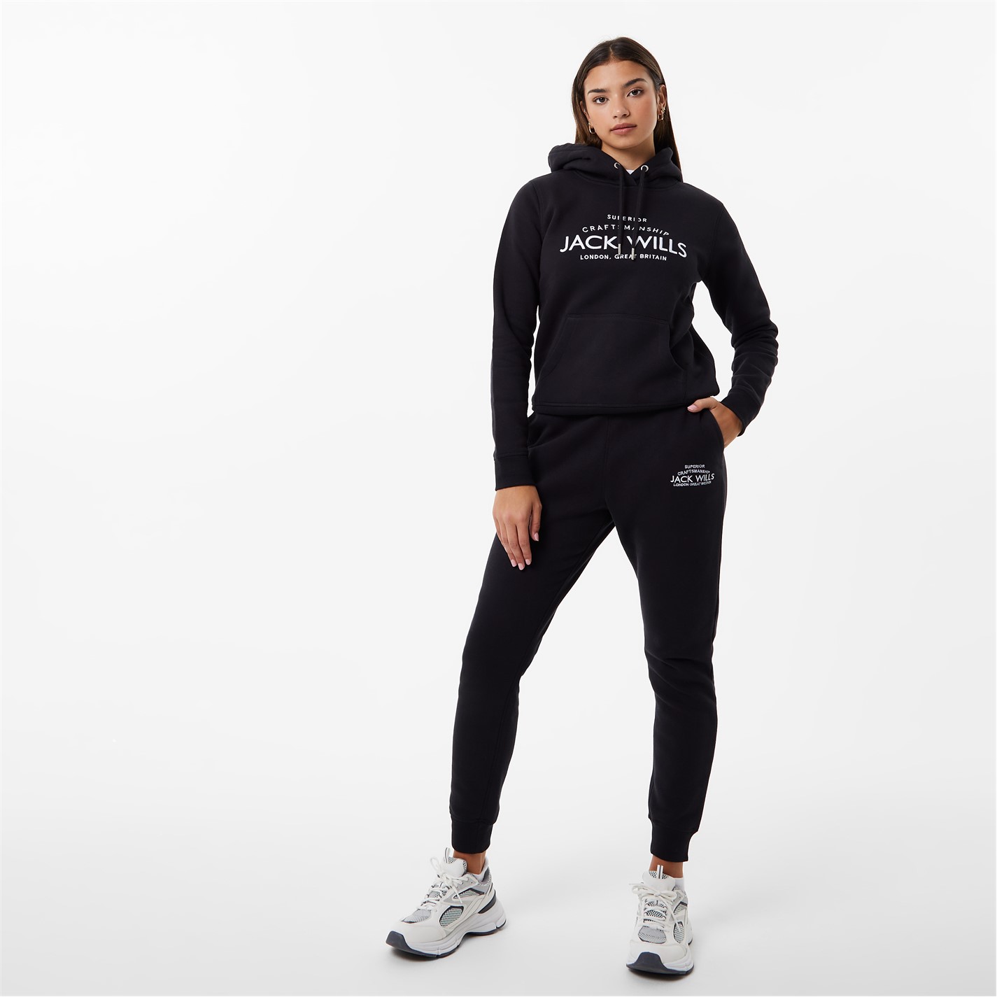 Jack Wills Hunston Graphic Logo Hoodie - 4