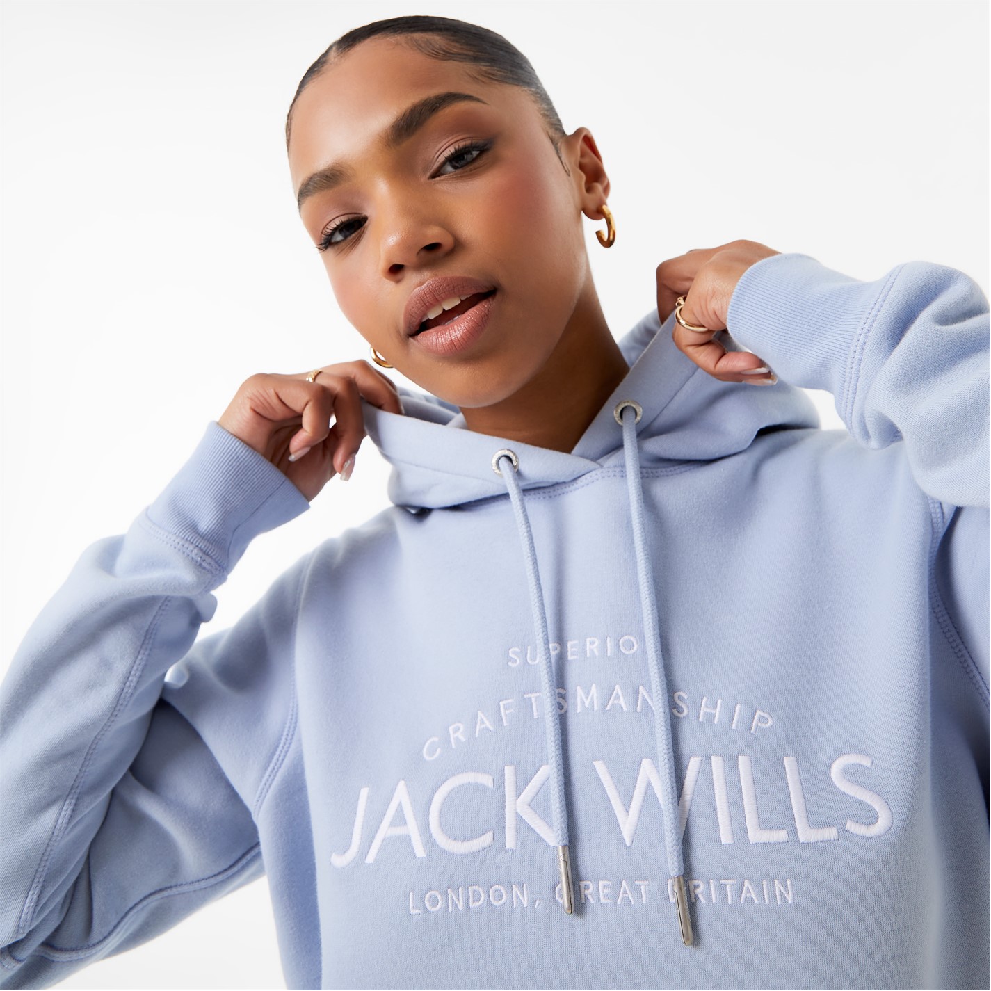 Jack Wills Hunston Graphic Logo Hoodie - 3
