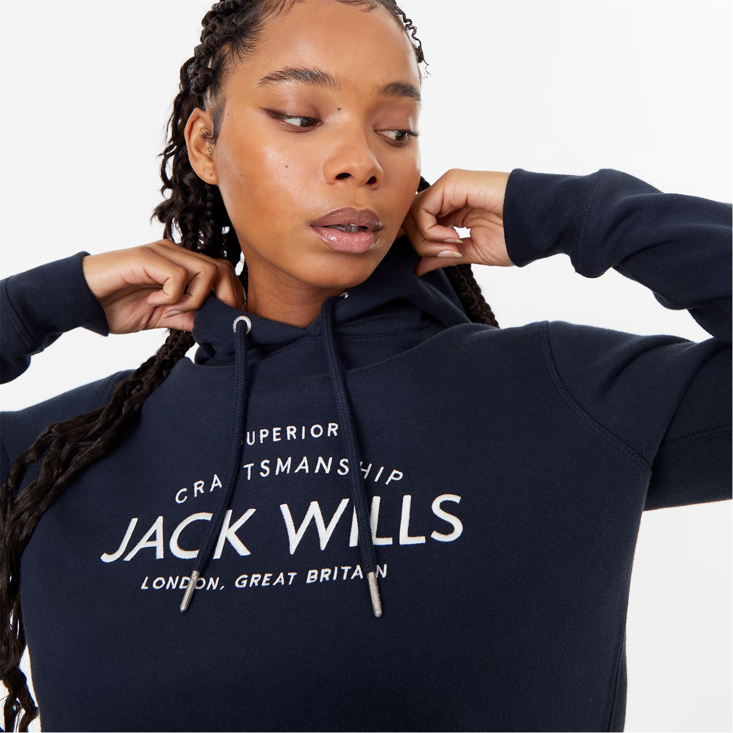 Jack Wills Hunston Graphic Logo Hoodie - 3