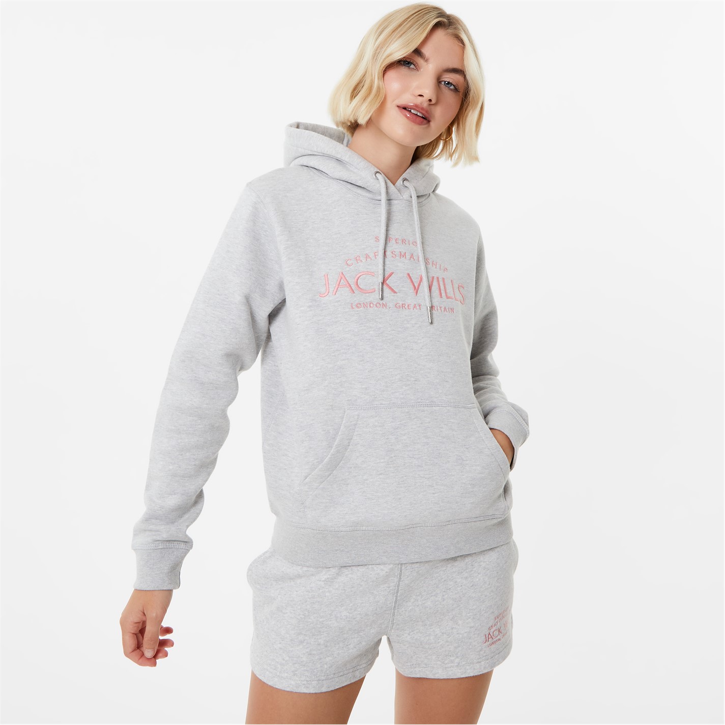Mikina Jack Wills Grey Marl 7238410