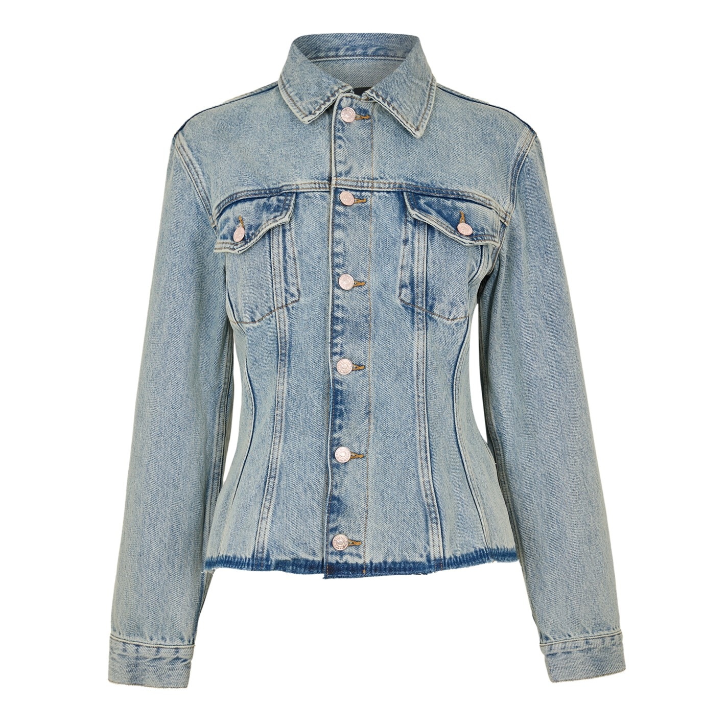 Dámska bunda 7 For All Mankind Blue Erosion 3731393