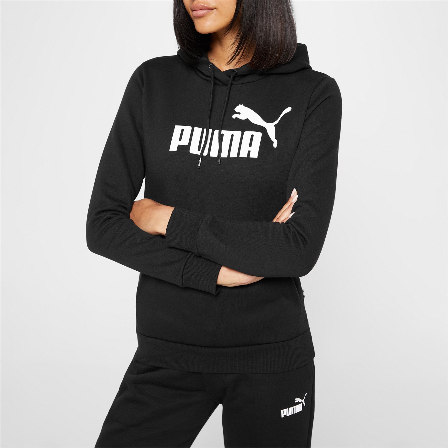 Puma Logo Ladies Hoody - 4