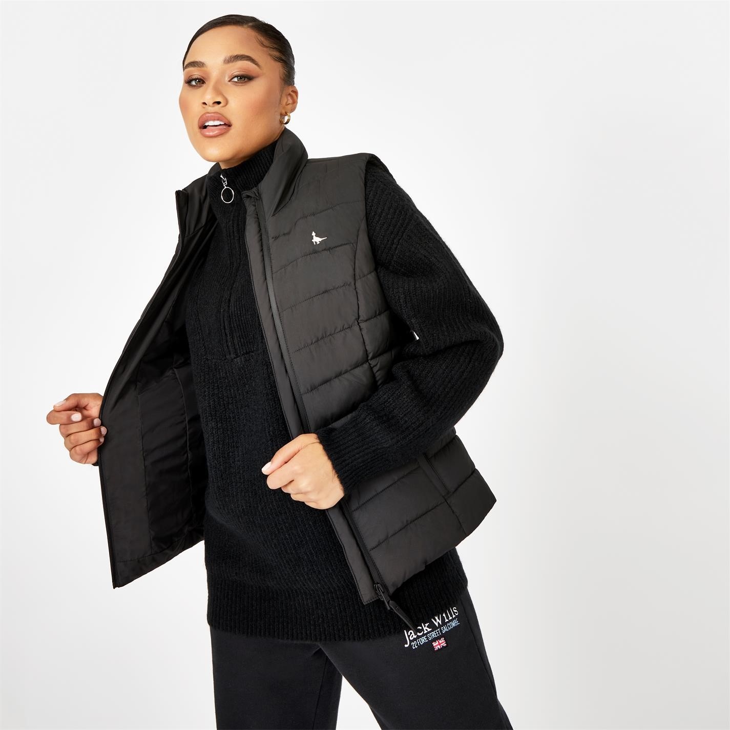 Bunda Jack Wills Black 9282783