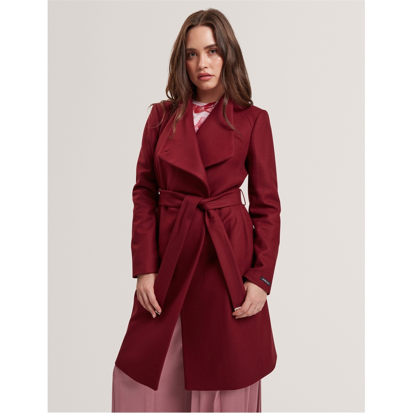 Ted Baker Women's Rose Belted Midi Coat - 3