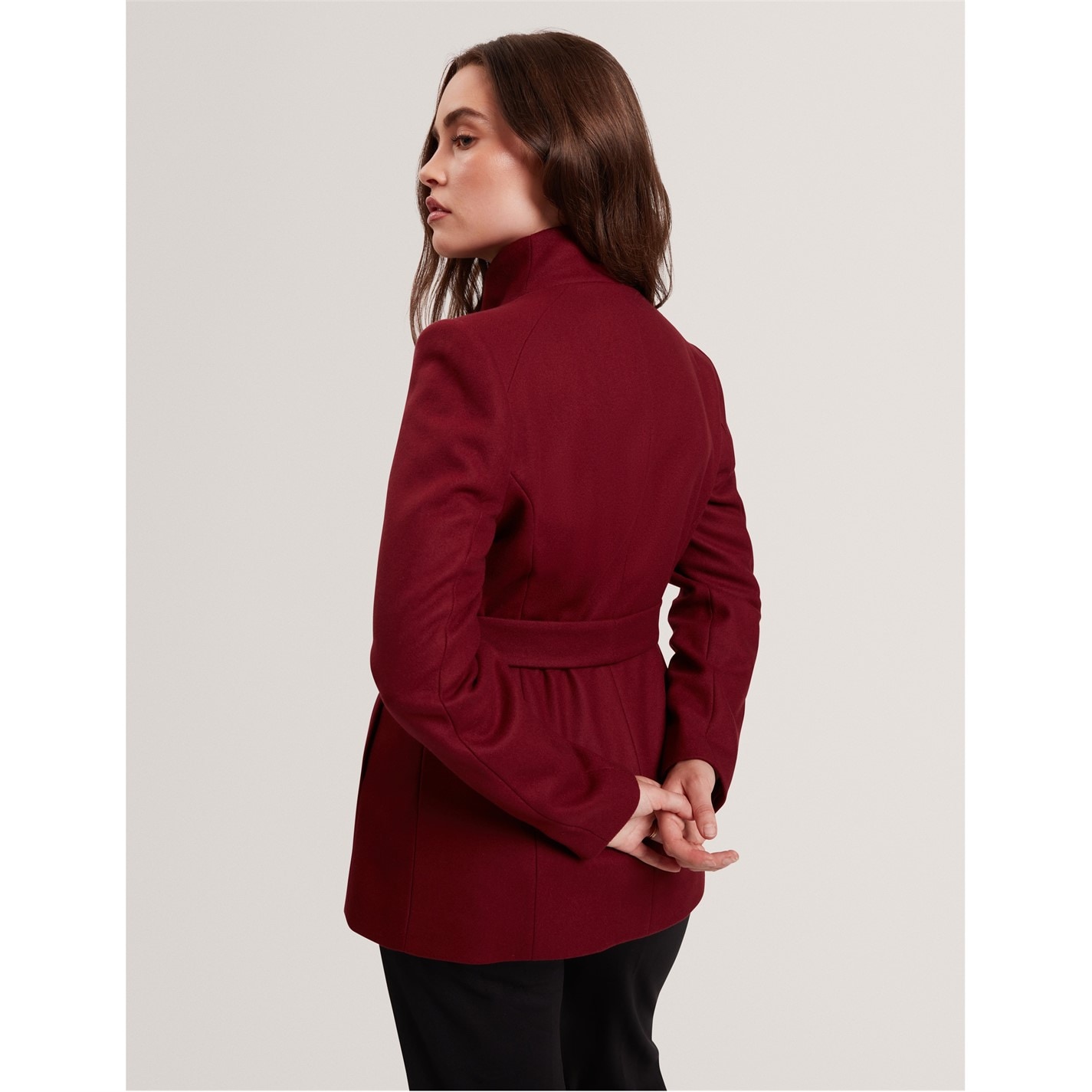 Ted Baker Women's Short Belted Overcoat - 4