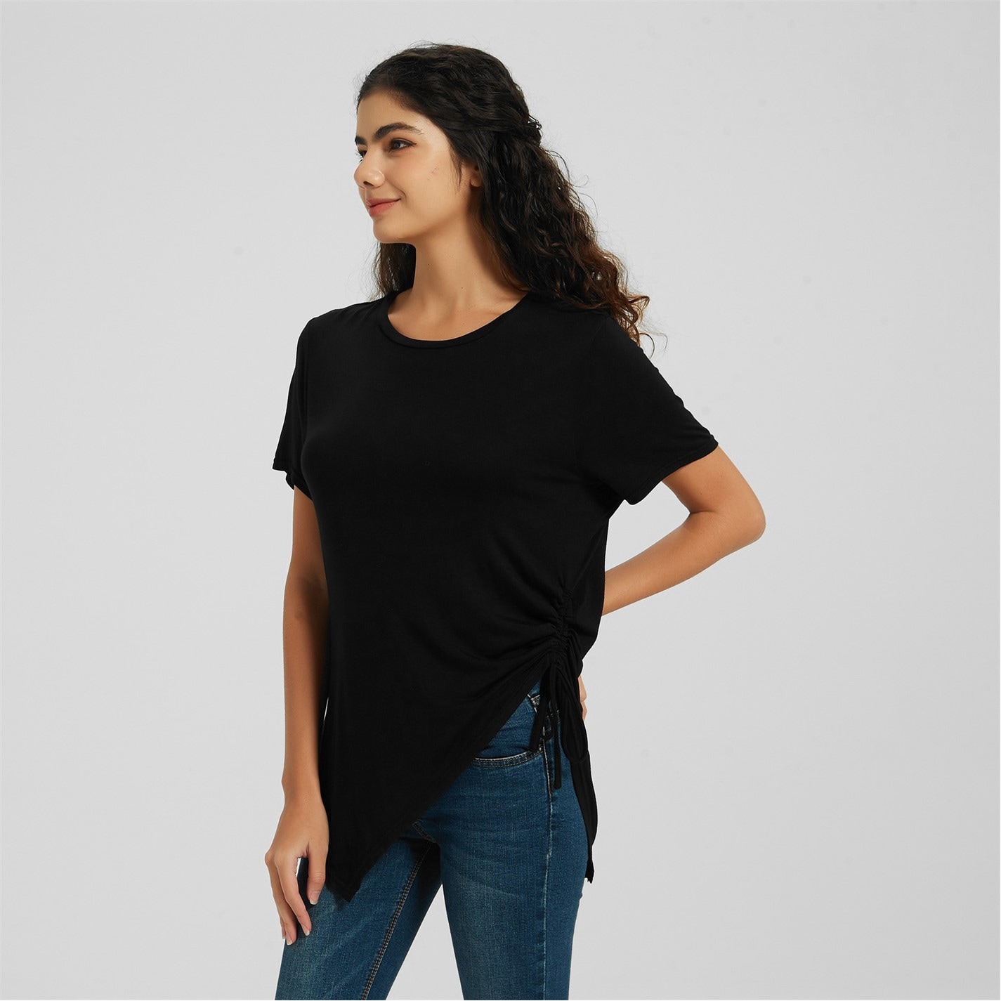Be You Ruched Side Top - 4