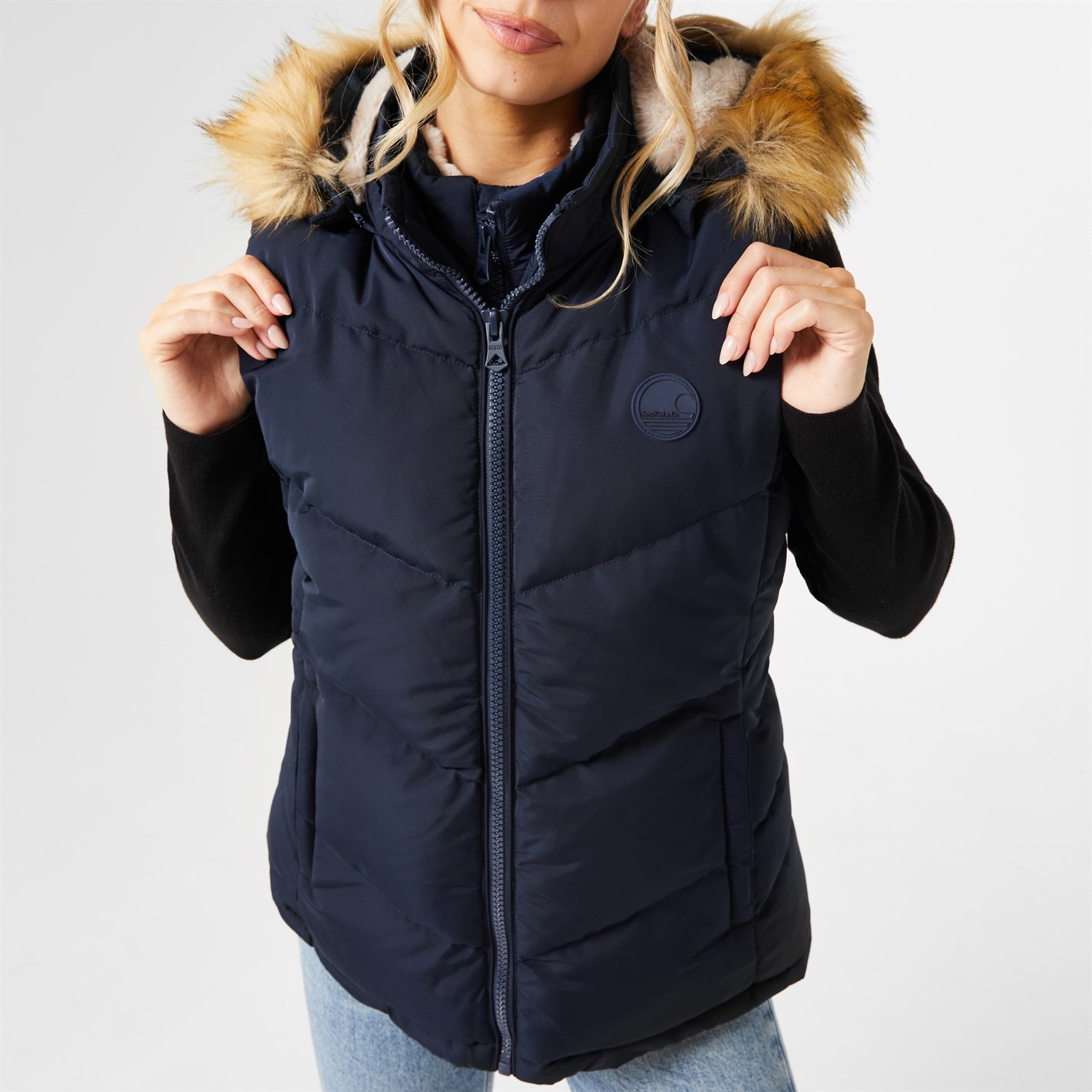 SoulCal 2 Zip Gilet Ladies - 4