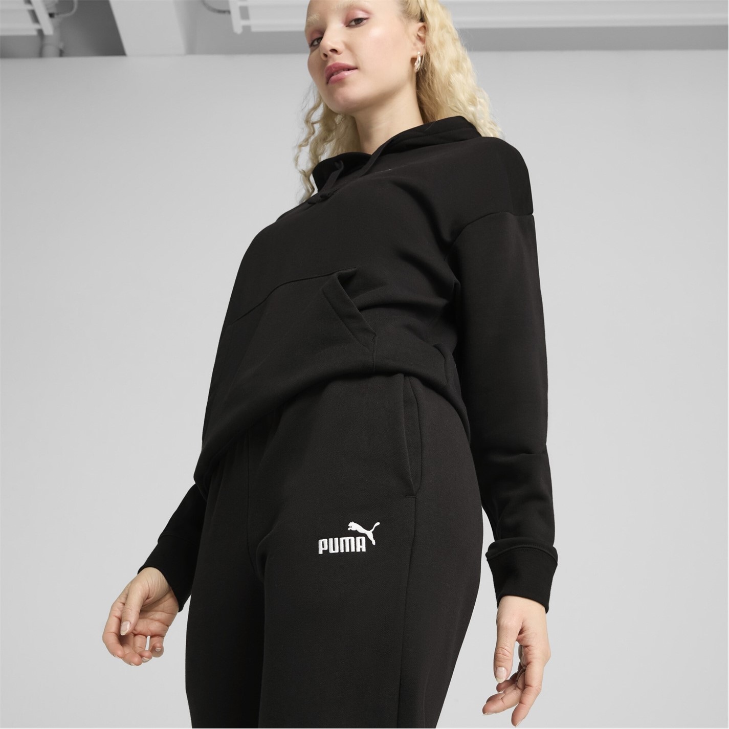 Puma Essentials Logo Slim Trousers Women's - 3