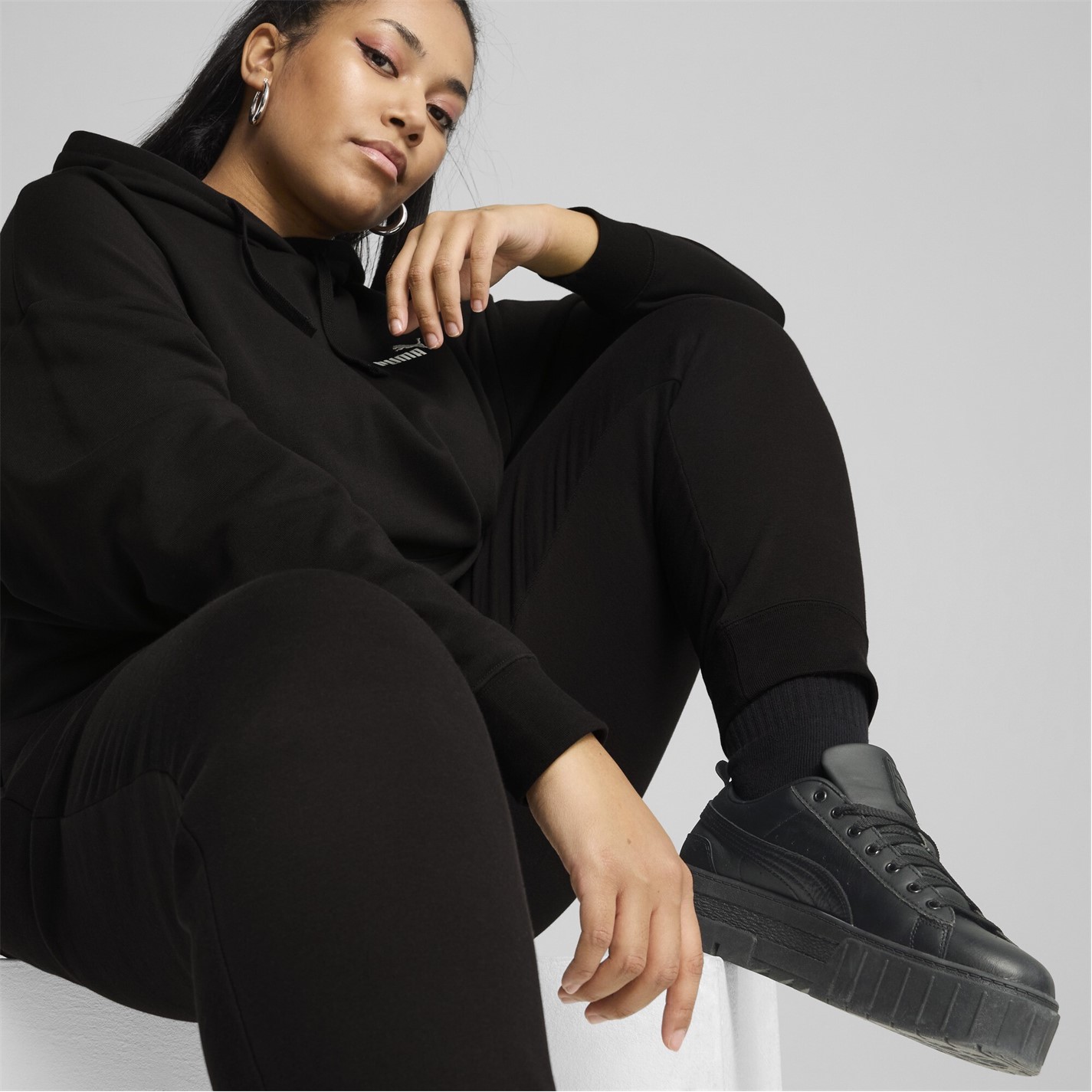 Puma Essentials Logo Slim Trousers Women's - 6