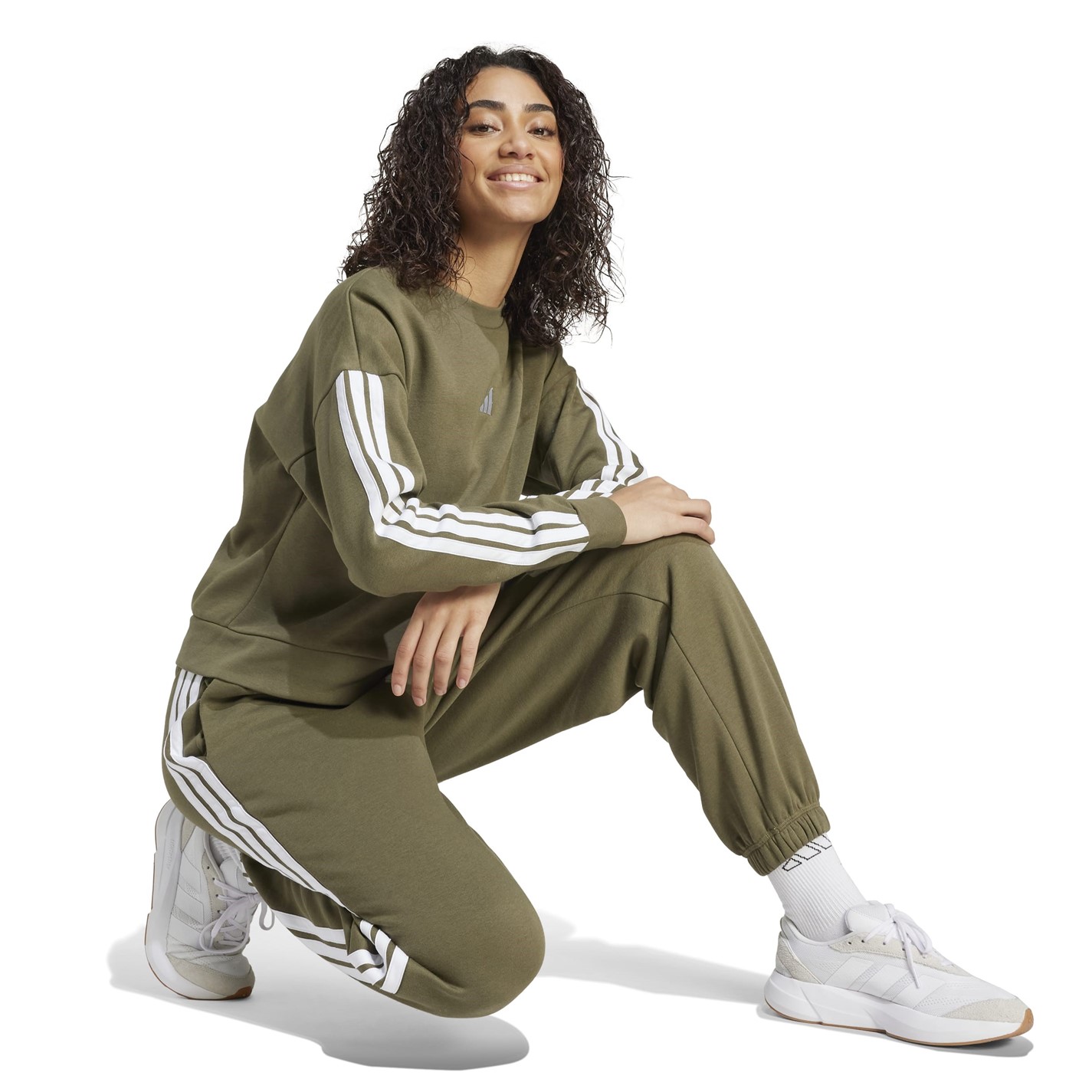 adidas Essentials 3-Stripes Pants Slim Womens - 4