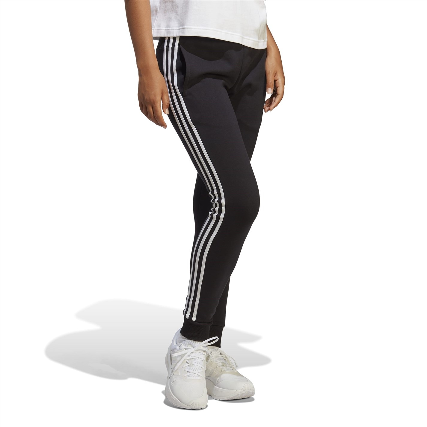 adidas Womens 3-Stripes Pants Slim - 4