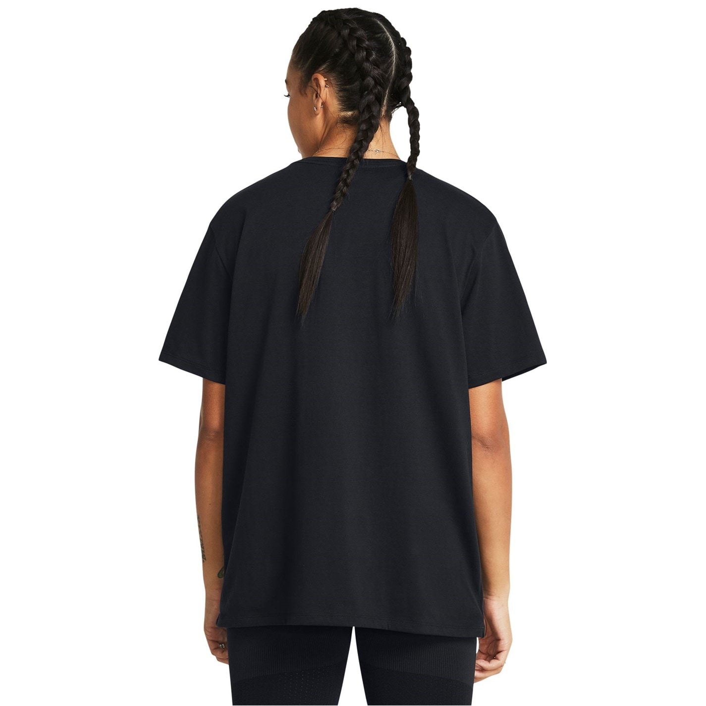 Under Armour Armour Campus Oversize Ss T-Shirt Womens - 3