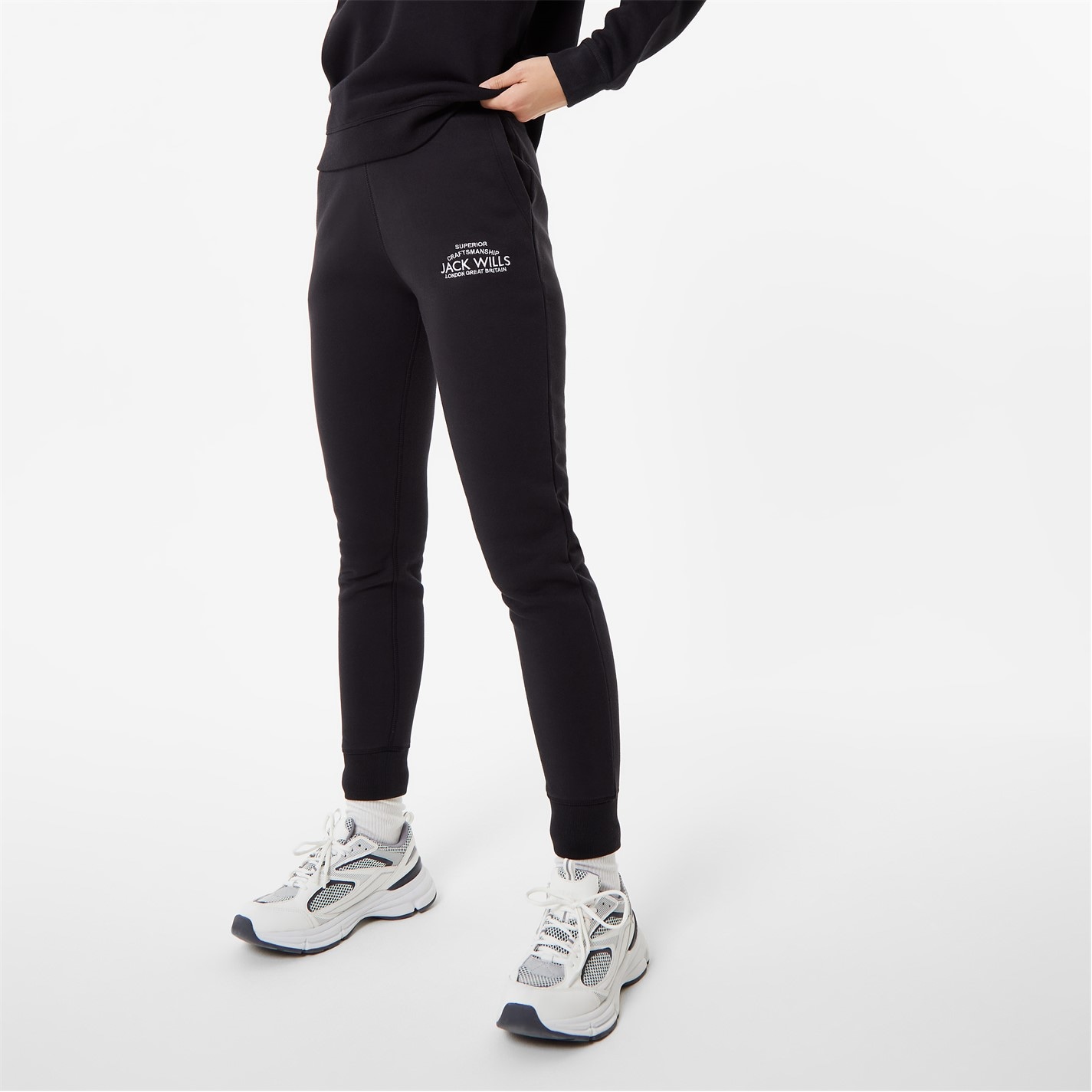 Tepláky Jack Wills Black 2114041