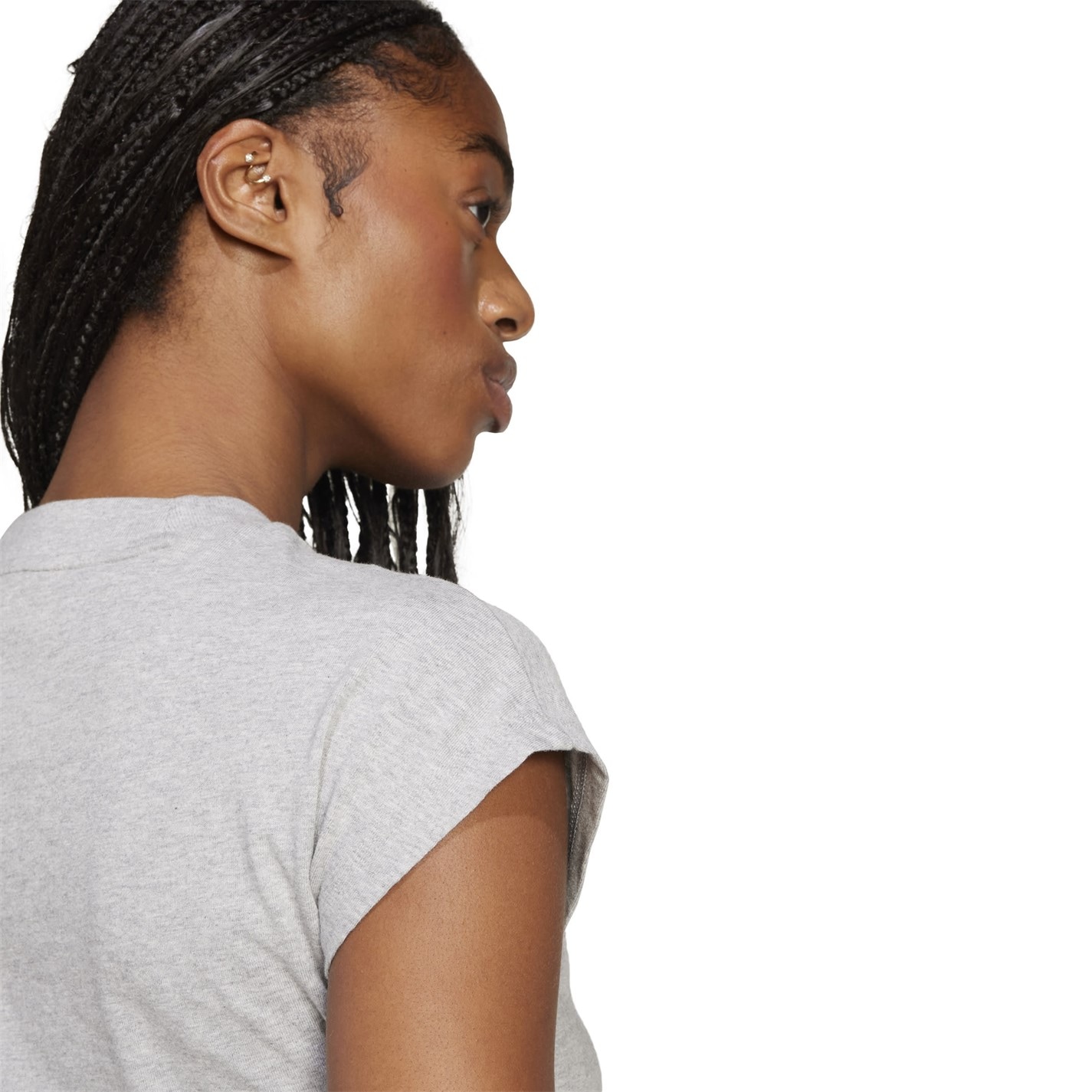 adidas Essentials Linear Cotton T-Shirt Womens - 5