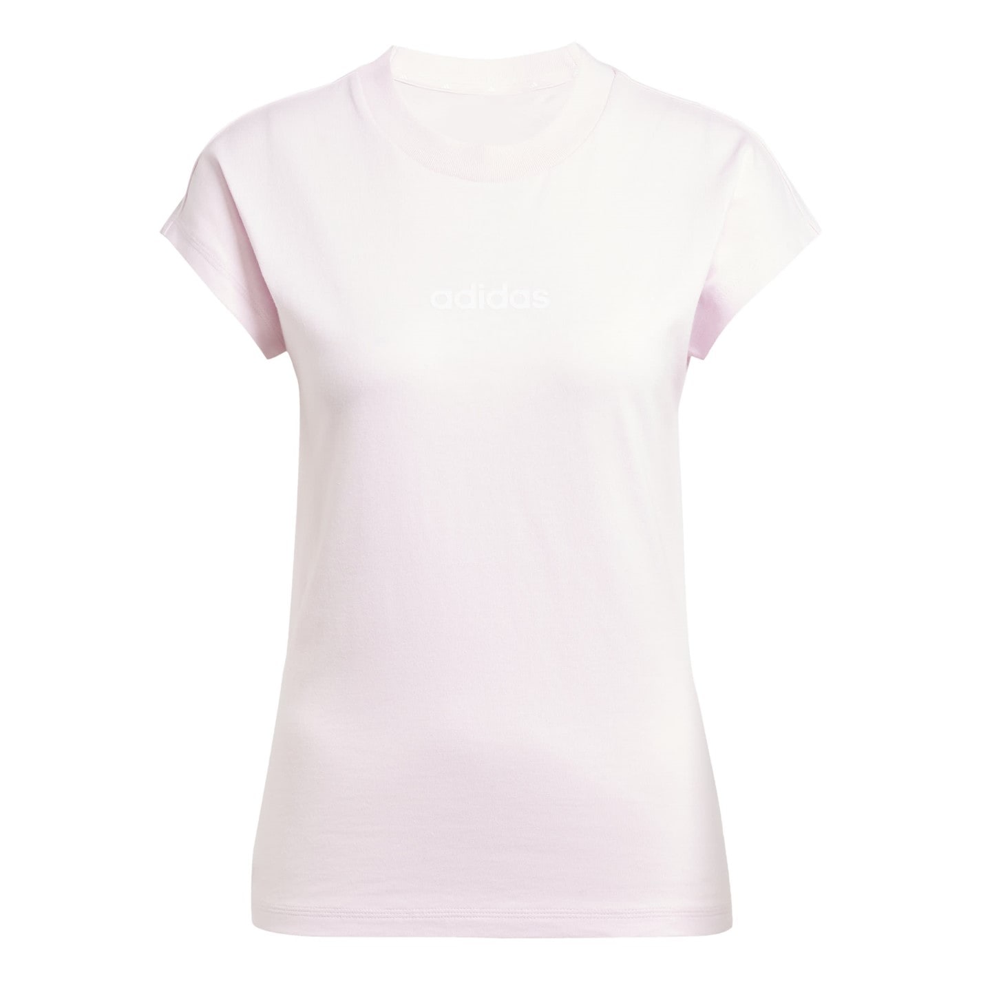 adidas Essentials Linear Cotton T-Shirt Womens - 7