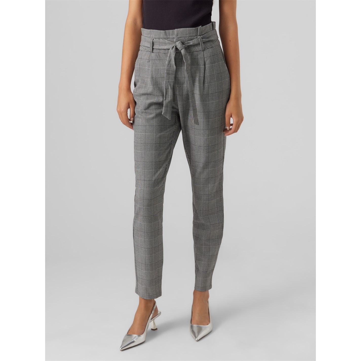 Nohavice Vero Moda Grey Checks 5299355