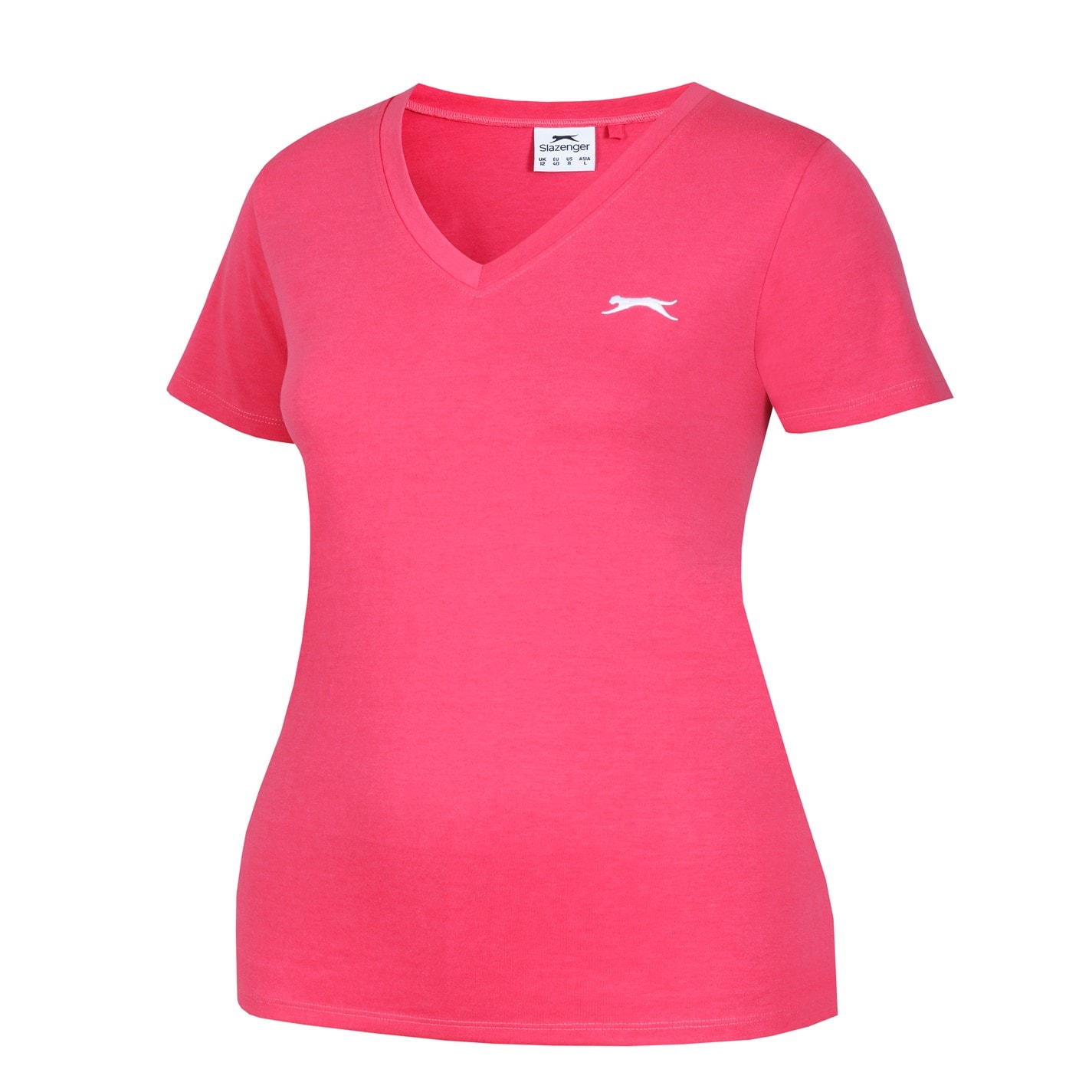 Slazenger Ladies V Neck Tee Shirt - 6