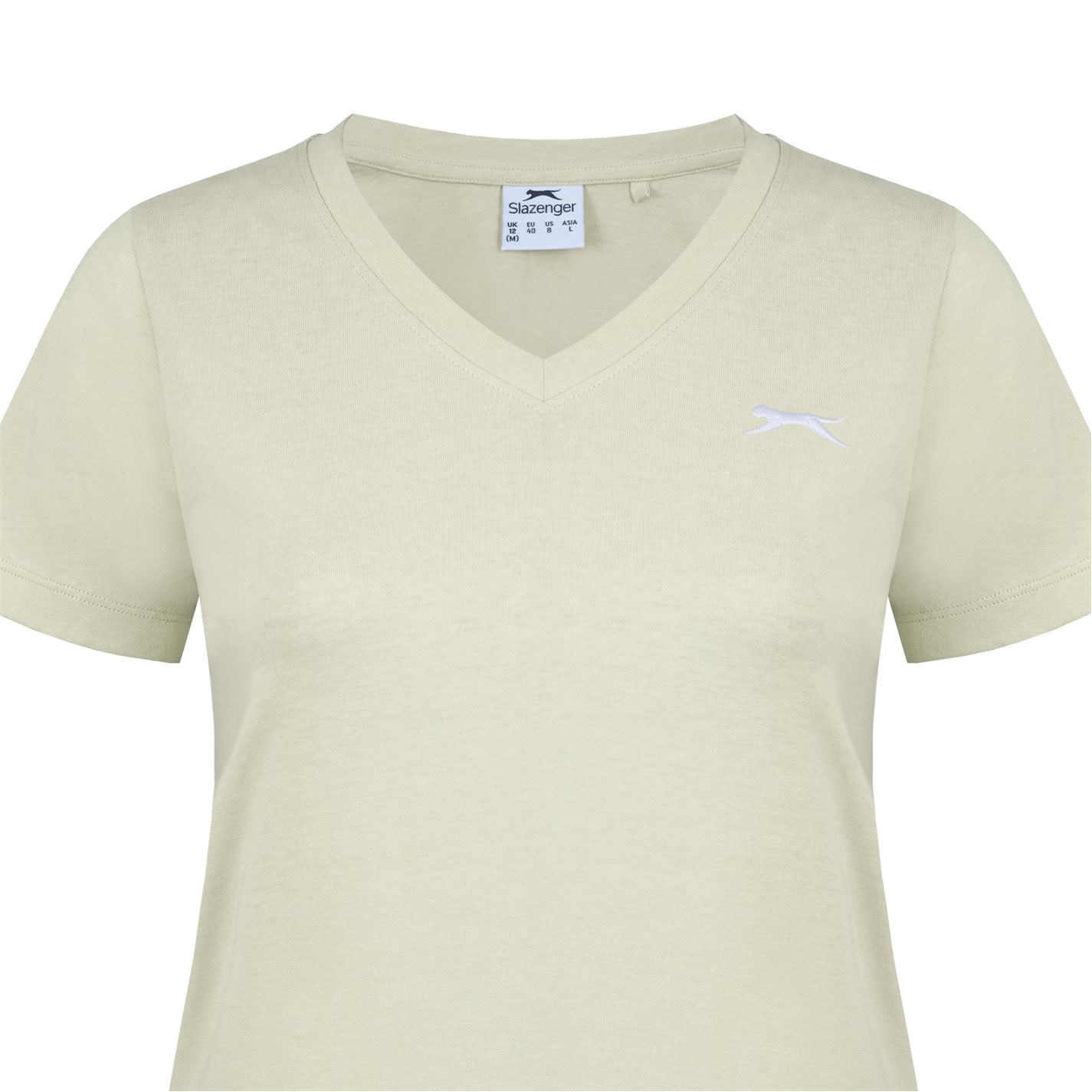 Slazenger Ladies V Neck Tee Shirt - 4