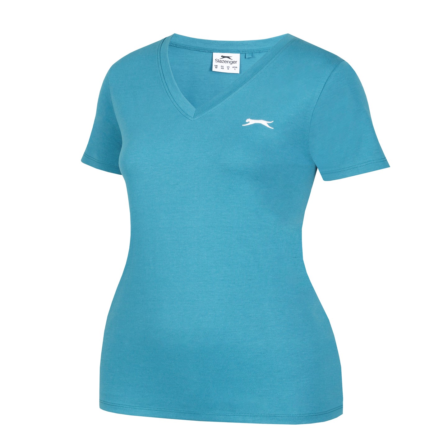 Slazenger Ladies V Neck Tee Shirt - 6
