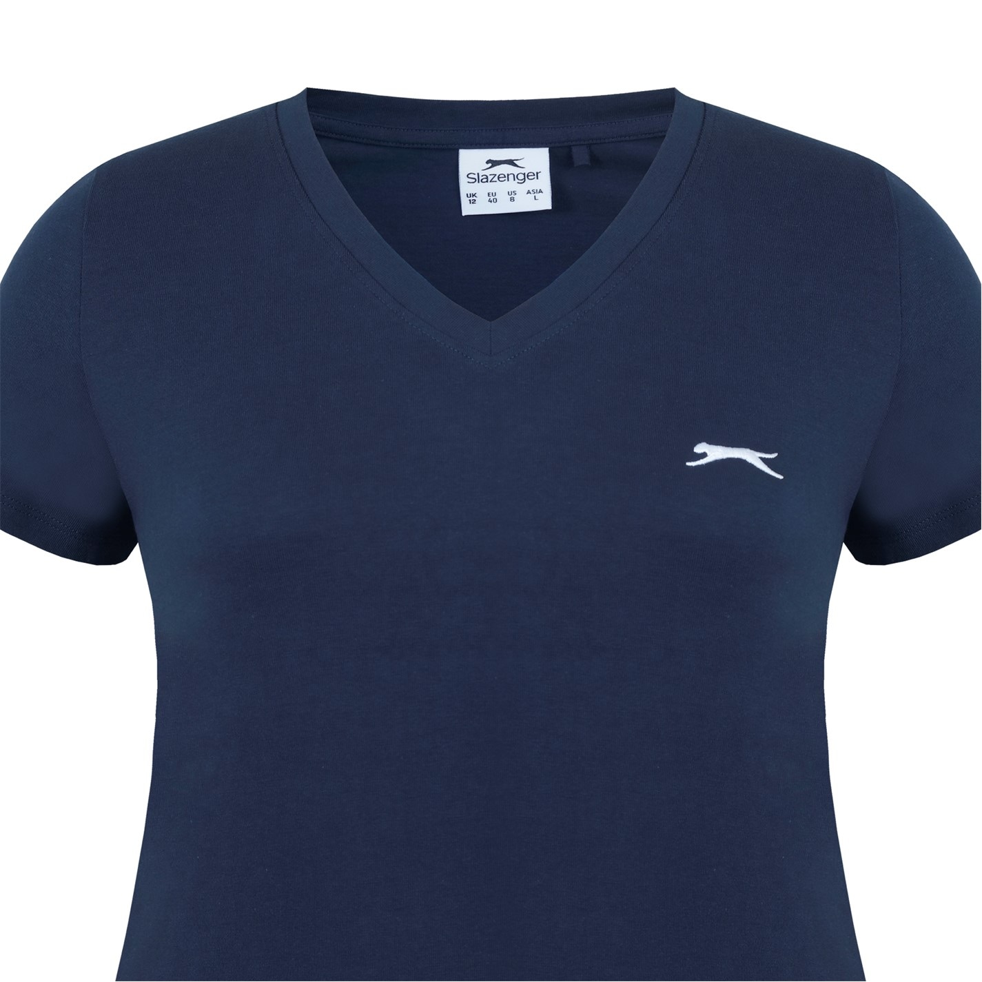 Slazenger Ladies V Neck Tee Shirt - 4