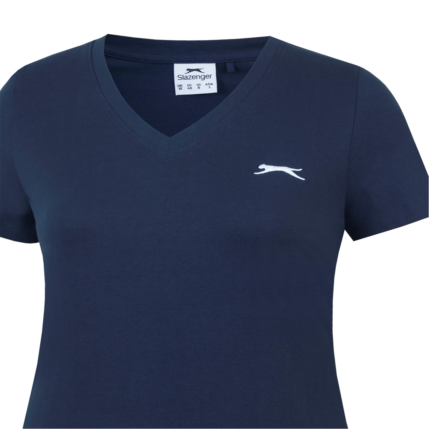 Slazenger Ladies V Neck Tee Shirt - 5