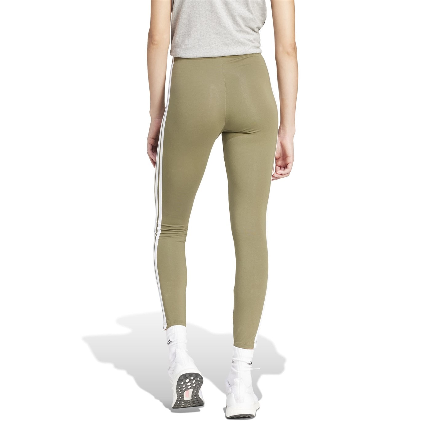 adidas Essentials 3 Stripe Leggings Womens - 3