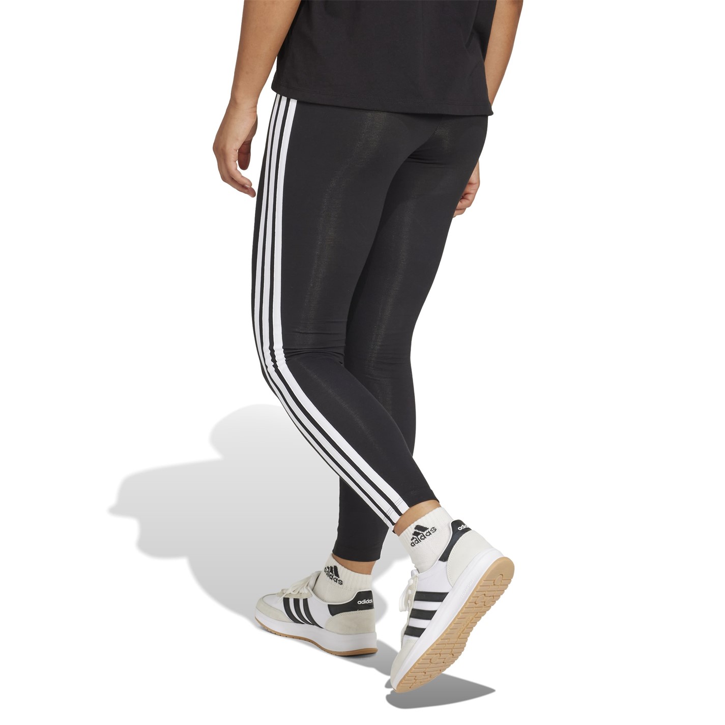 adidas Essentials 3 Stripe Leggings Womens - 3
