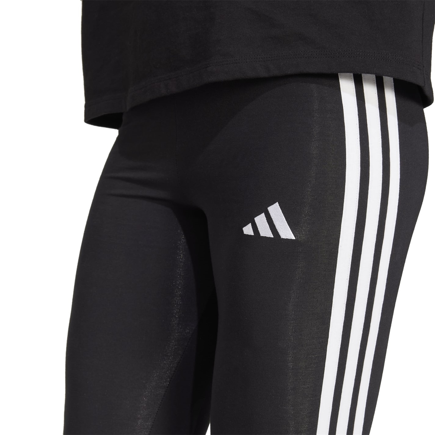 adidas Essentials 3 Stripe Leggings Womens - 6