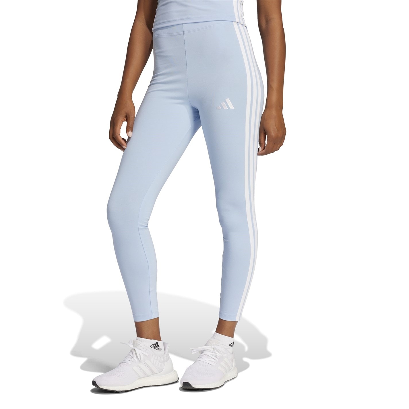 adidas Essentials 3 Stripe Leggings Womens - 2