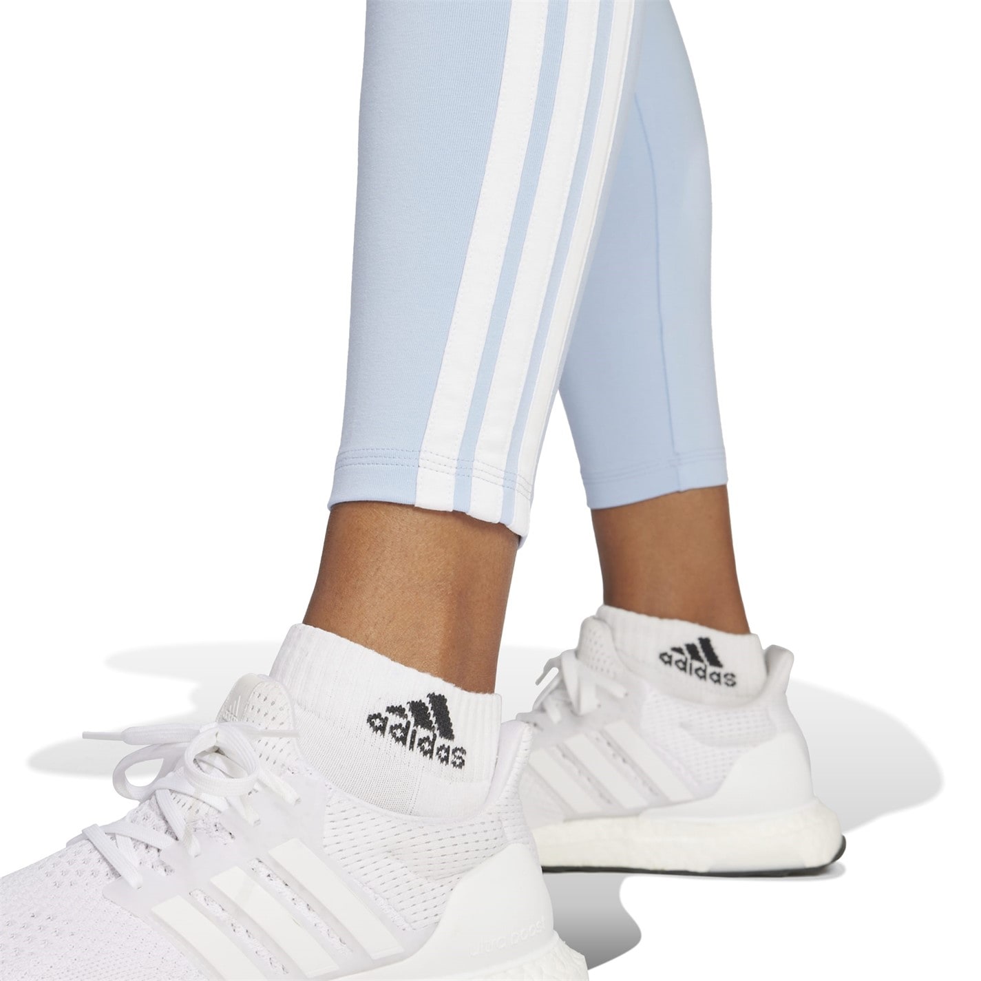 adidas Essentials 3 Stripe Leggings Womens - 5
