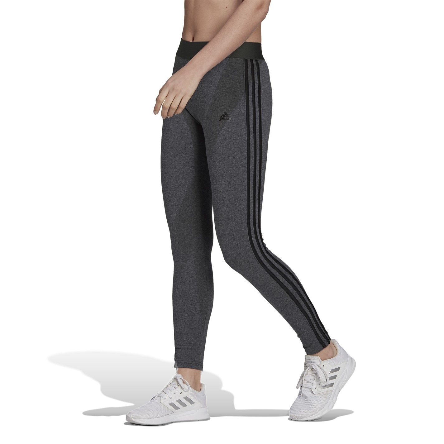 adidas Essentials 3 Stripe Leggings Womens - 2