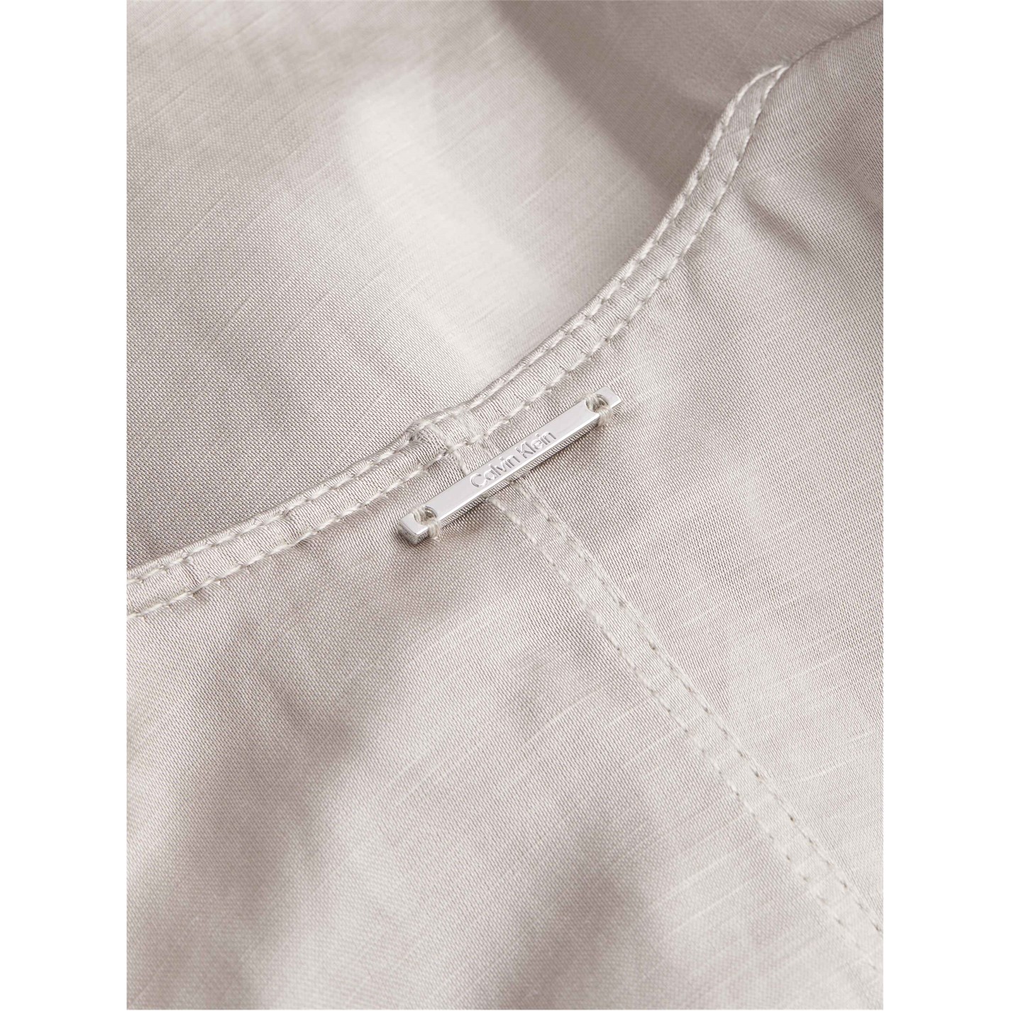 CALVIN KLEIN Satin Halterneck Top - 12