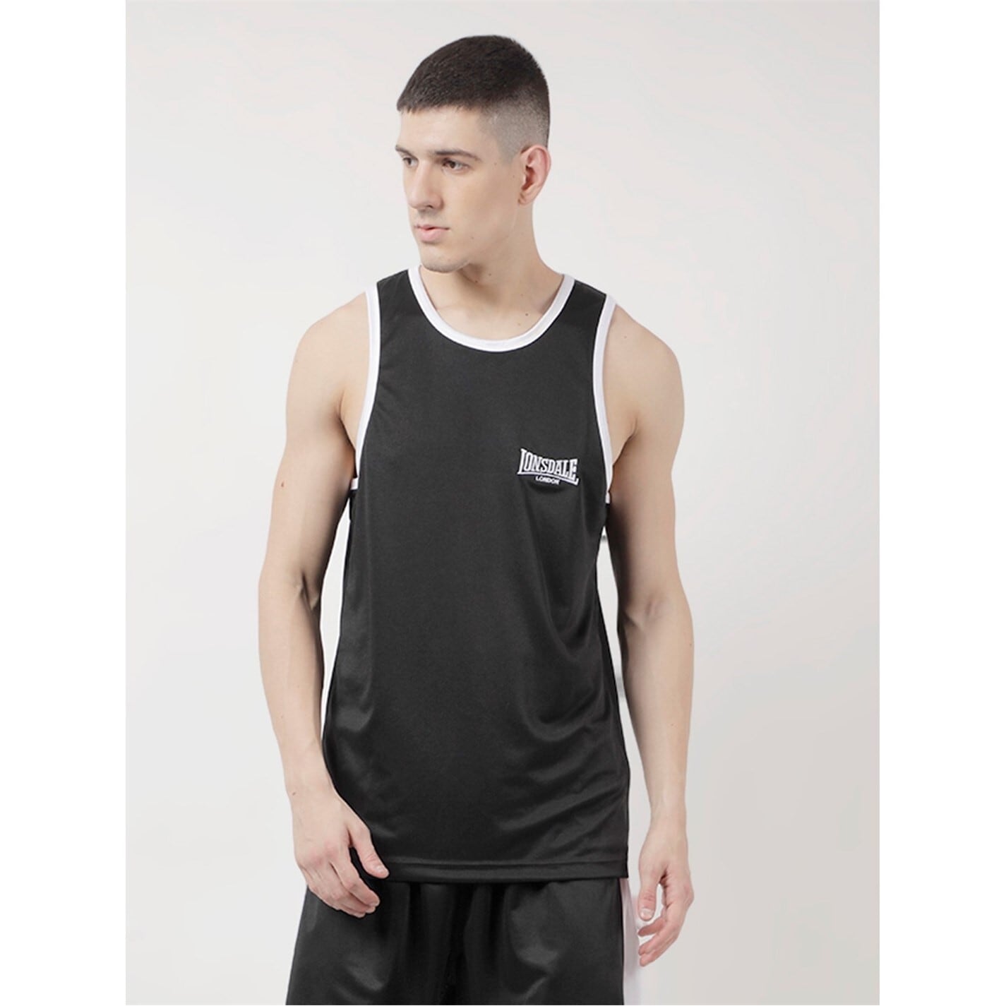 Tričko Lonsdale Black 9318996