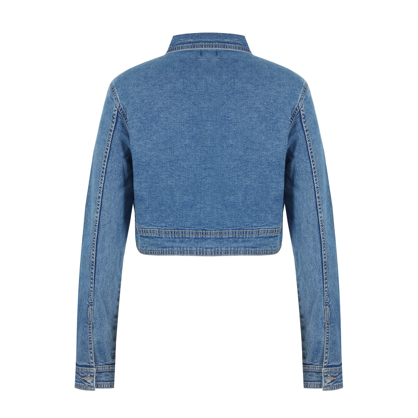 Be You Crop Denim Jacket - 2