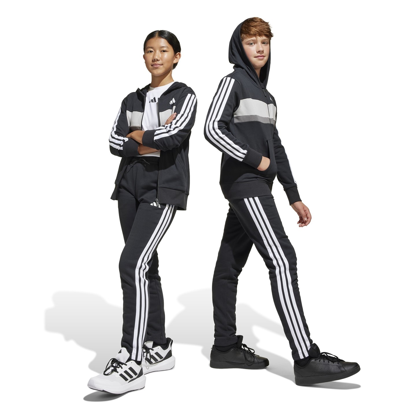 adidas Tiberio Fleece Tracksuit Juniors - 2