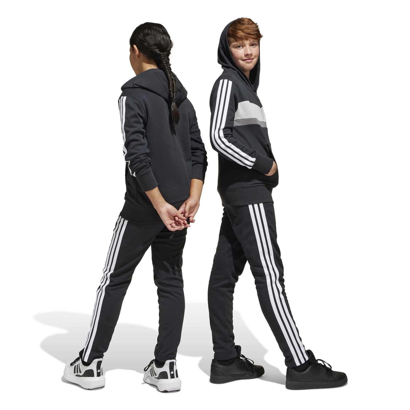 adidas Tiberio Fleece Tracksuit Juniors - 3