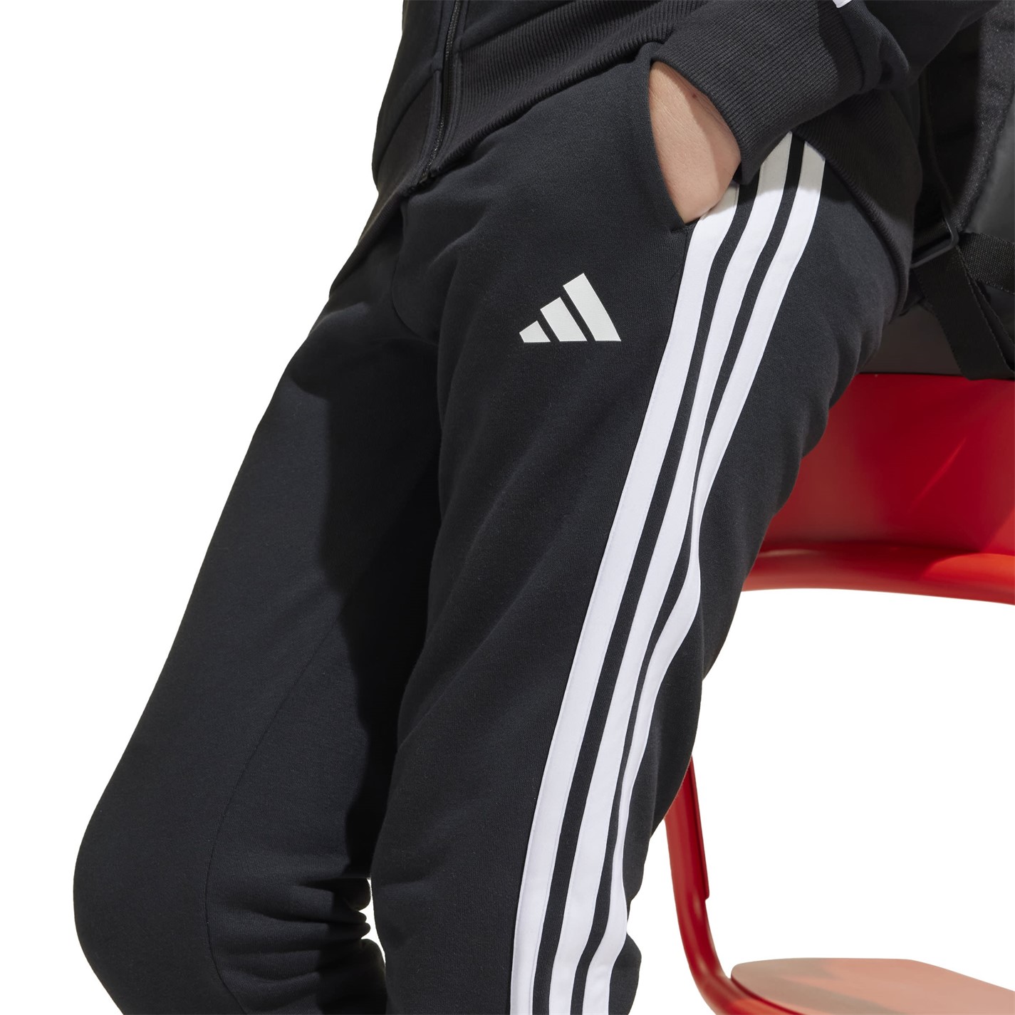adidas Tiberio Fleece Tracksuit Juniors - 10