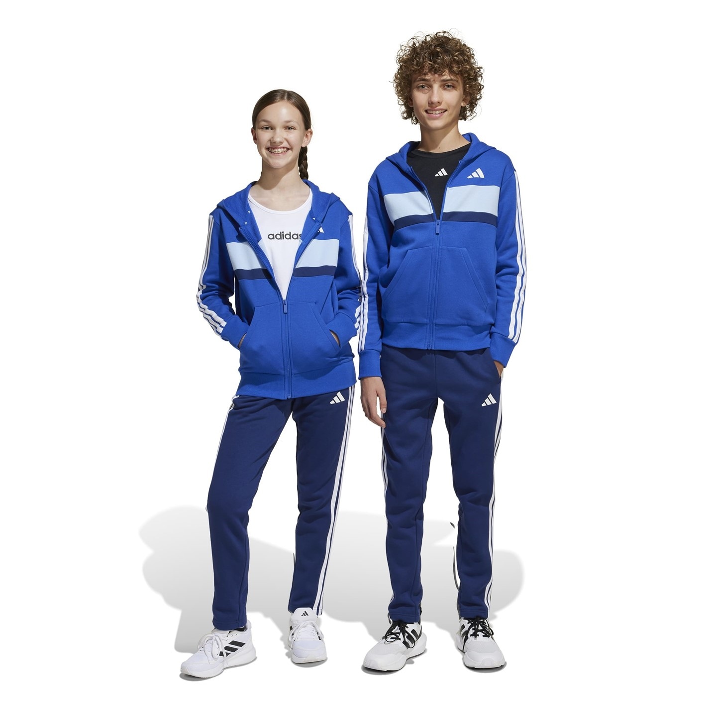 adidas Tiberio Fleece Tracksuit Juniors - 2