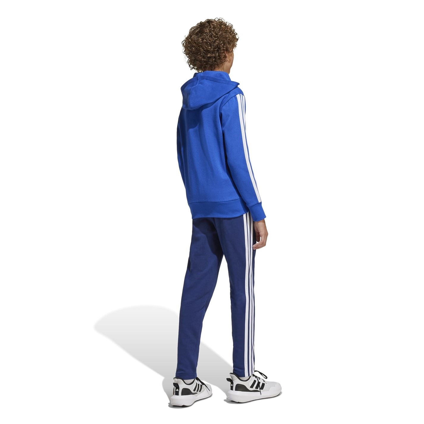 adidas Tiberio Fleece Tracksuit Juniors - 5