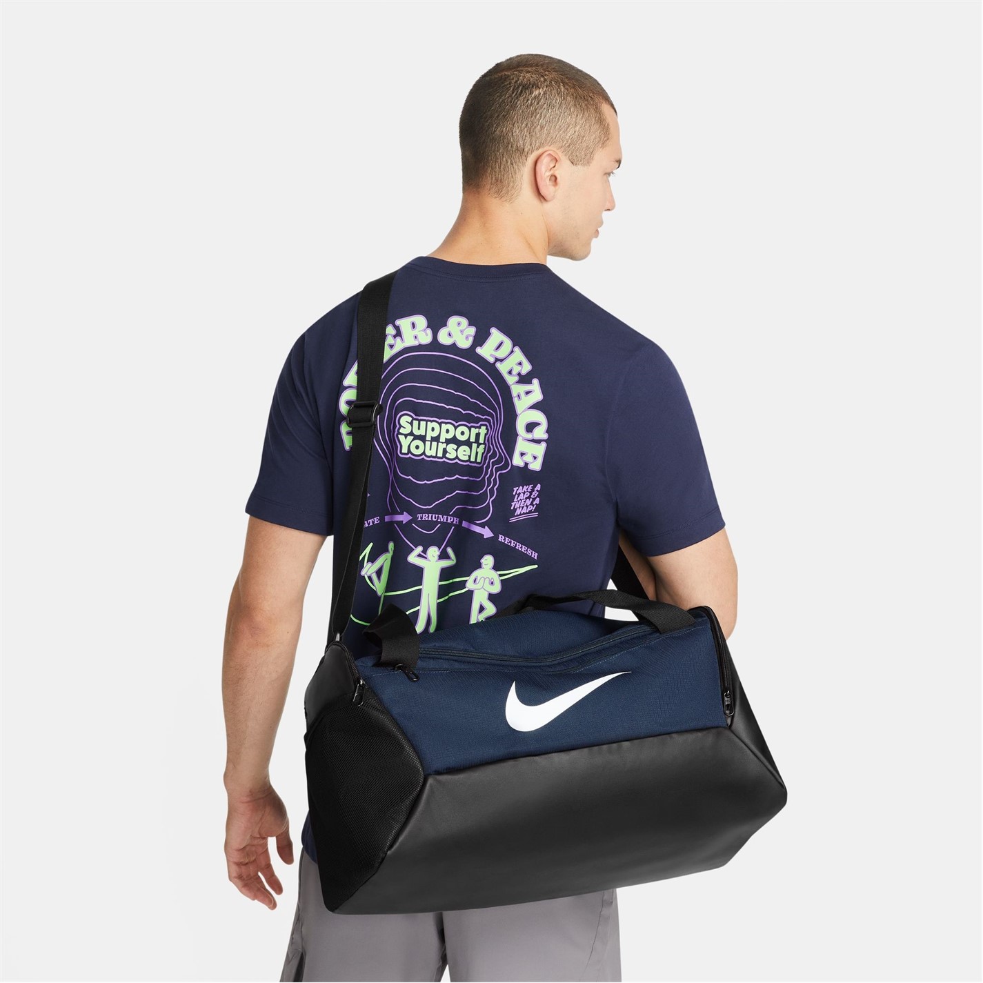 Nike Brasilia S Training Duffel Bag (Small) - 8