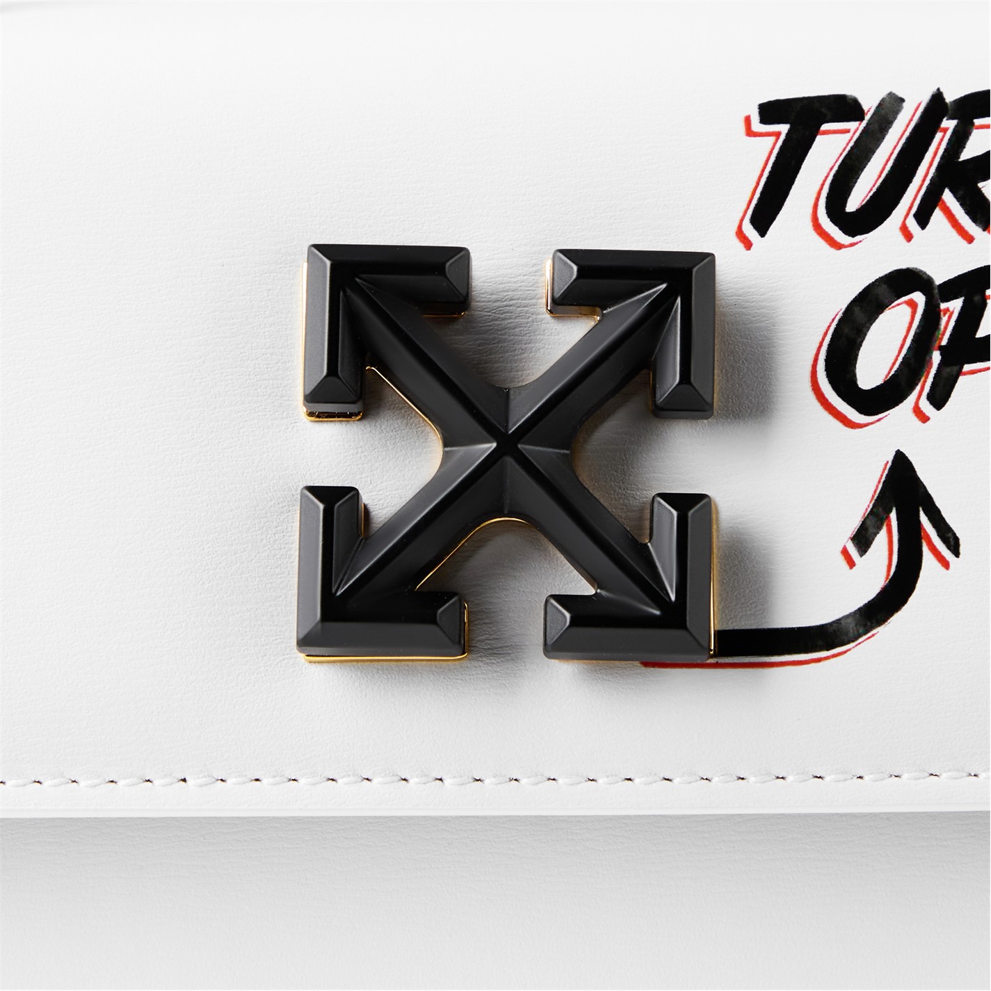 OFF WHITE Jitney 1.4 Top Handle Bag - 3