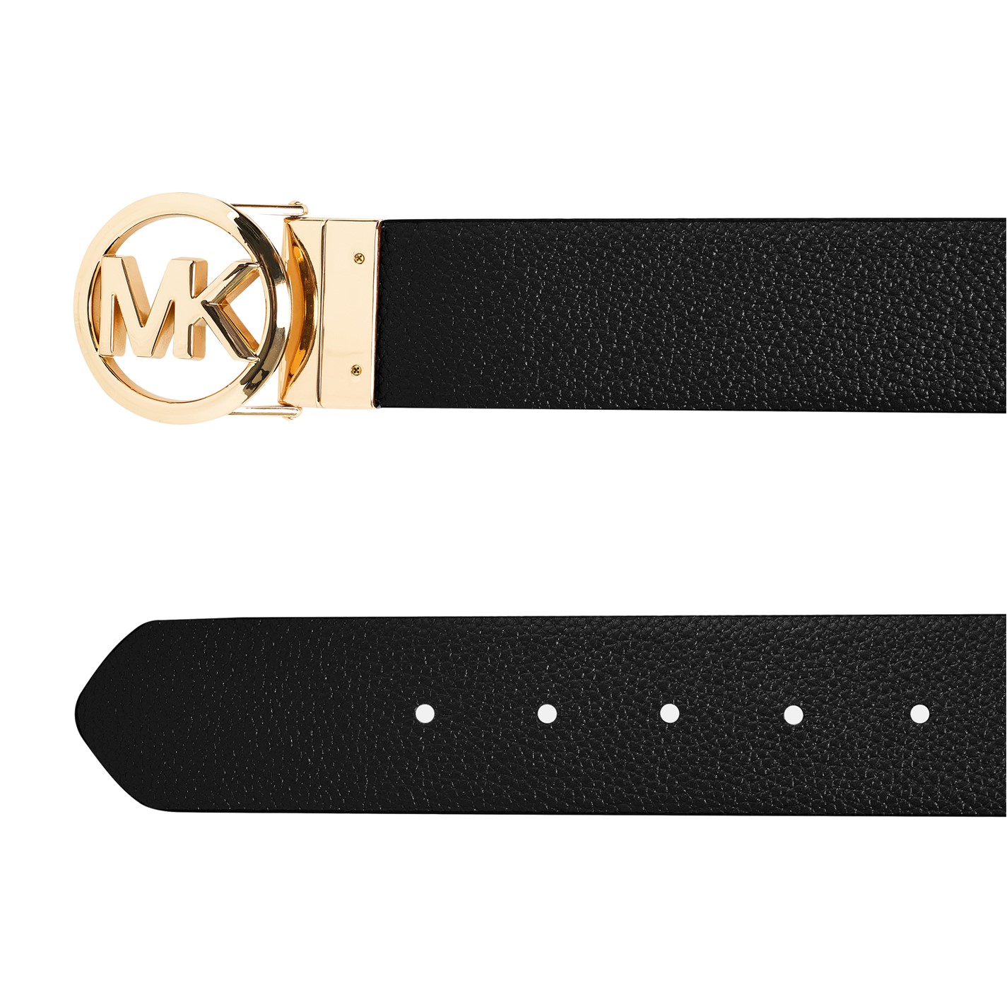 MICHAEL Michael Kors Michael Kors Round Buckle Reversible Belt - 3