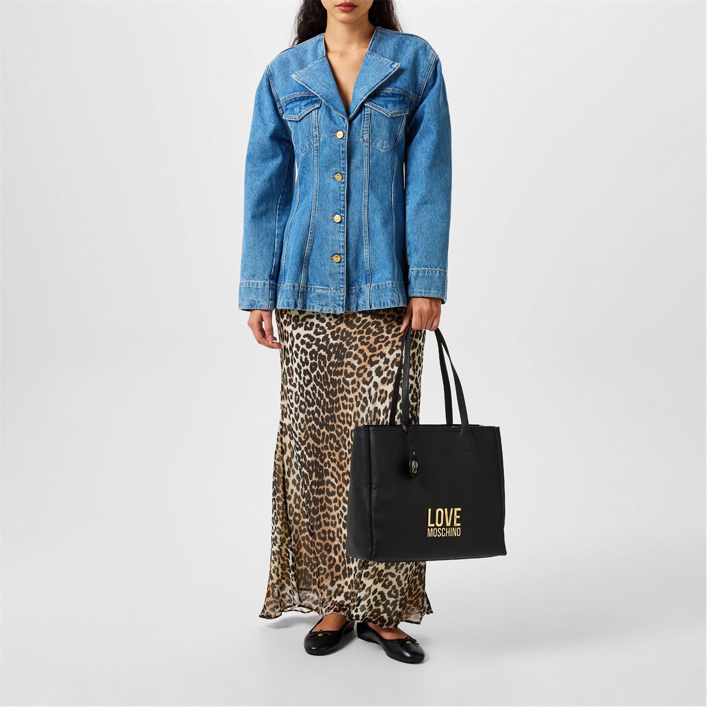 LOVE MOSCHINO Lettering Shopper - 5