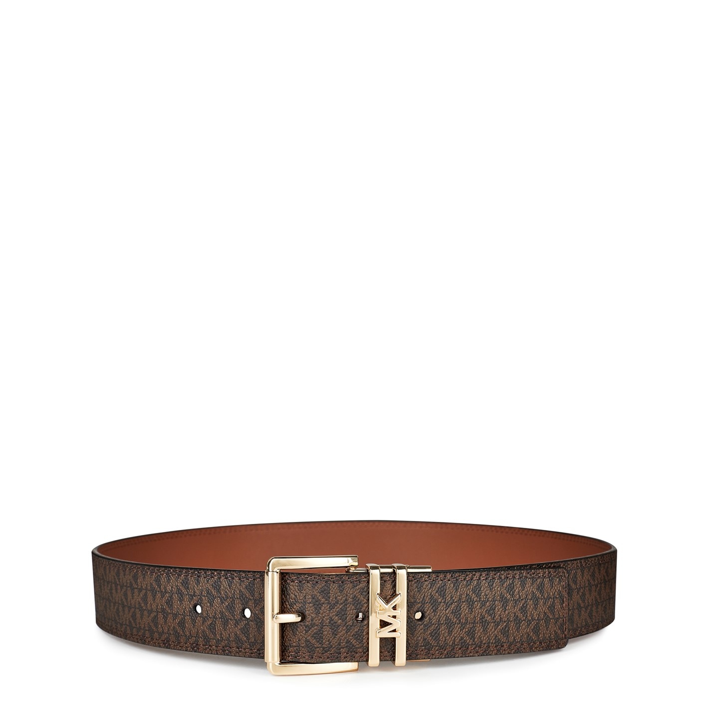 Opasok MICHAEL Michael Kors Brown Logo Rev 2950644