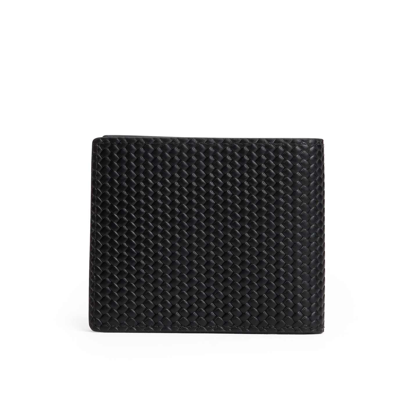 Tommy Hilfiger Woven Texture Billfold Wallet with Coin Pocket - 4