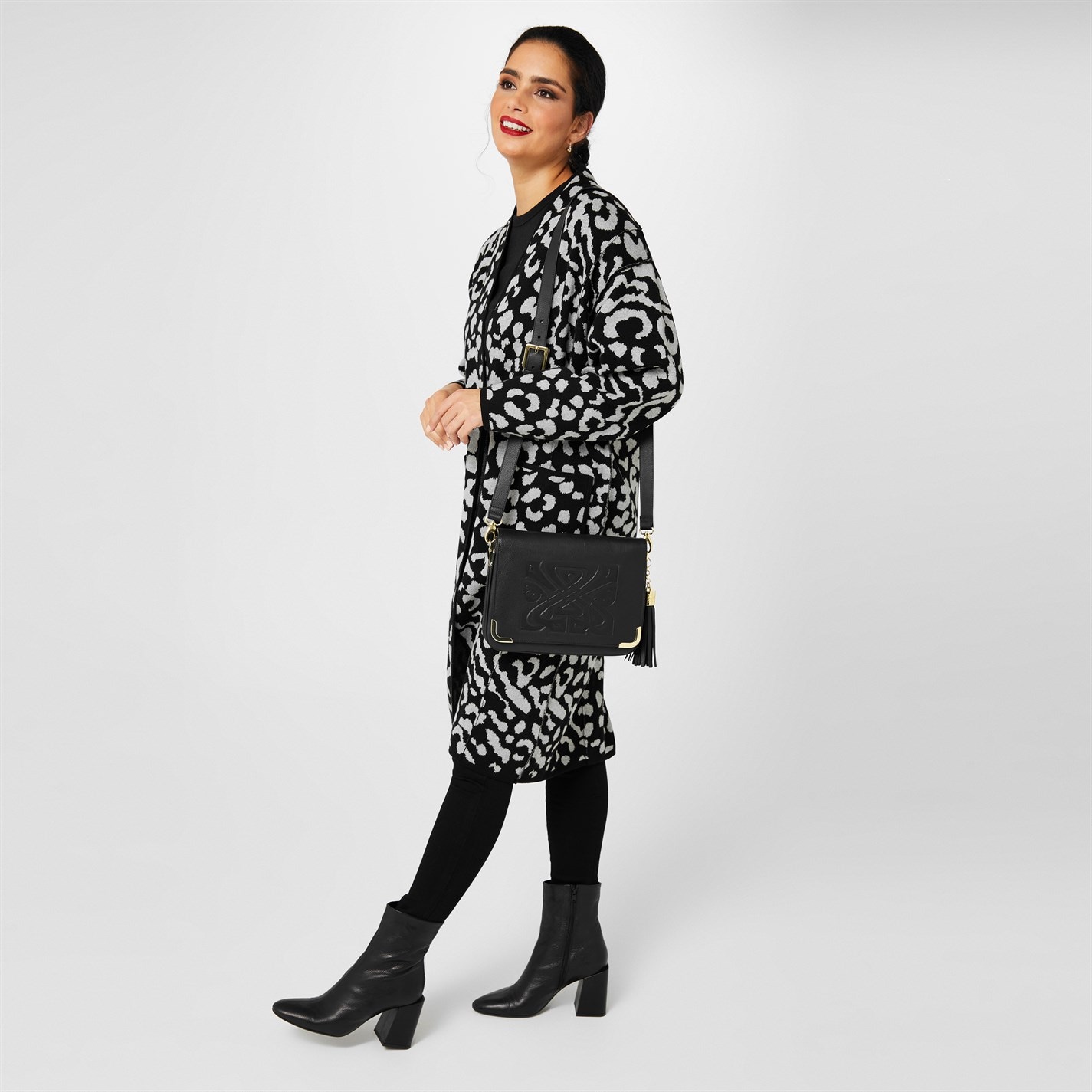 Biba Biba Leather Gretal Cross Body Bag - 6