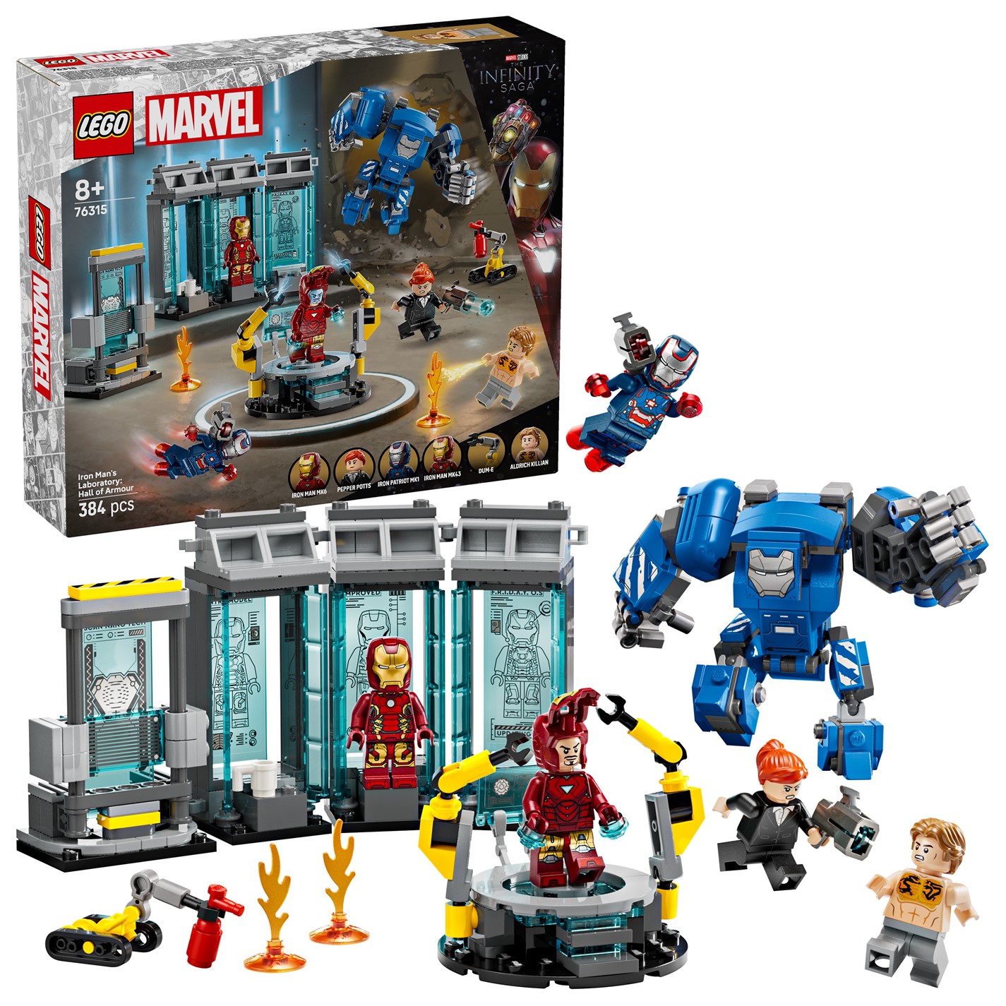 LEGO Iron Mans Lab 6555226