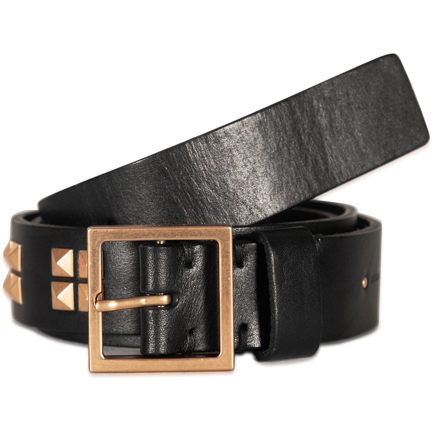 Opasok AllSaints Black Brass 1138803